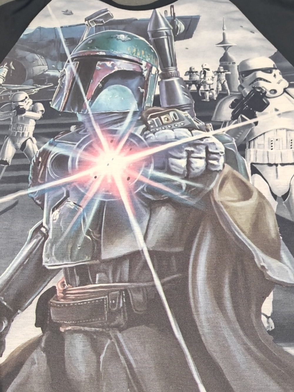 Star Wars Boba Fett Long sleeve Tshirt Size XXL